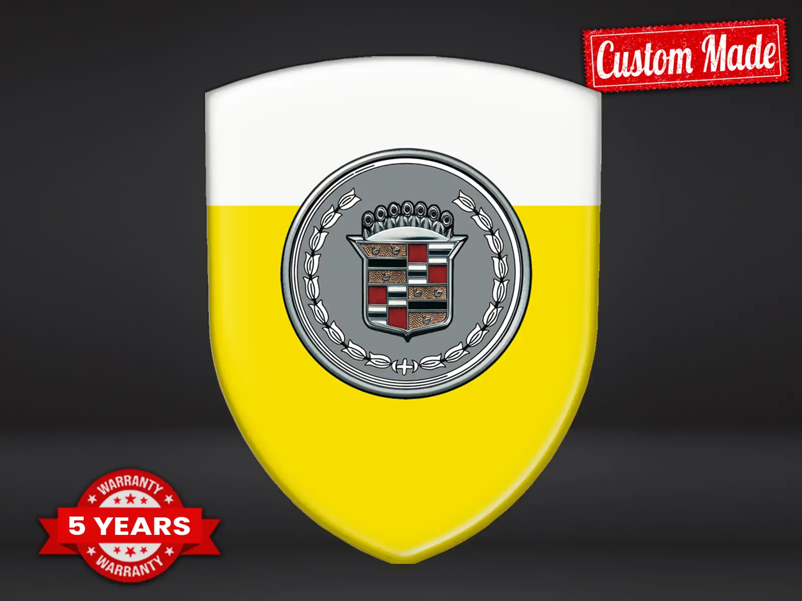 Cadillac Vinyl Logosticker Racing Hochwertig Professionell ST